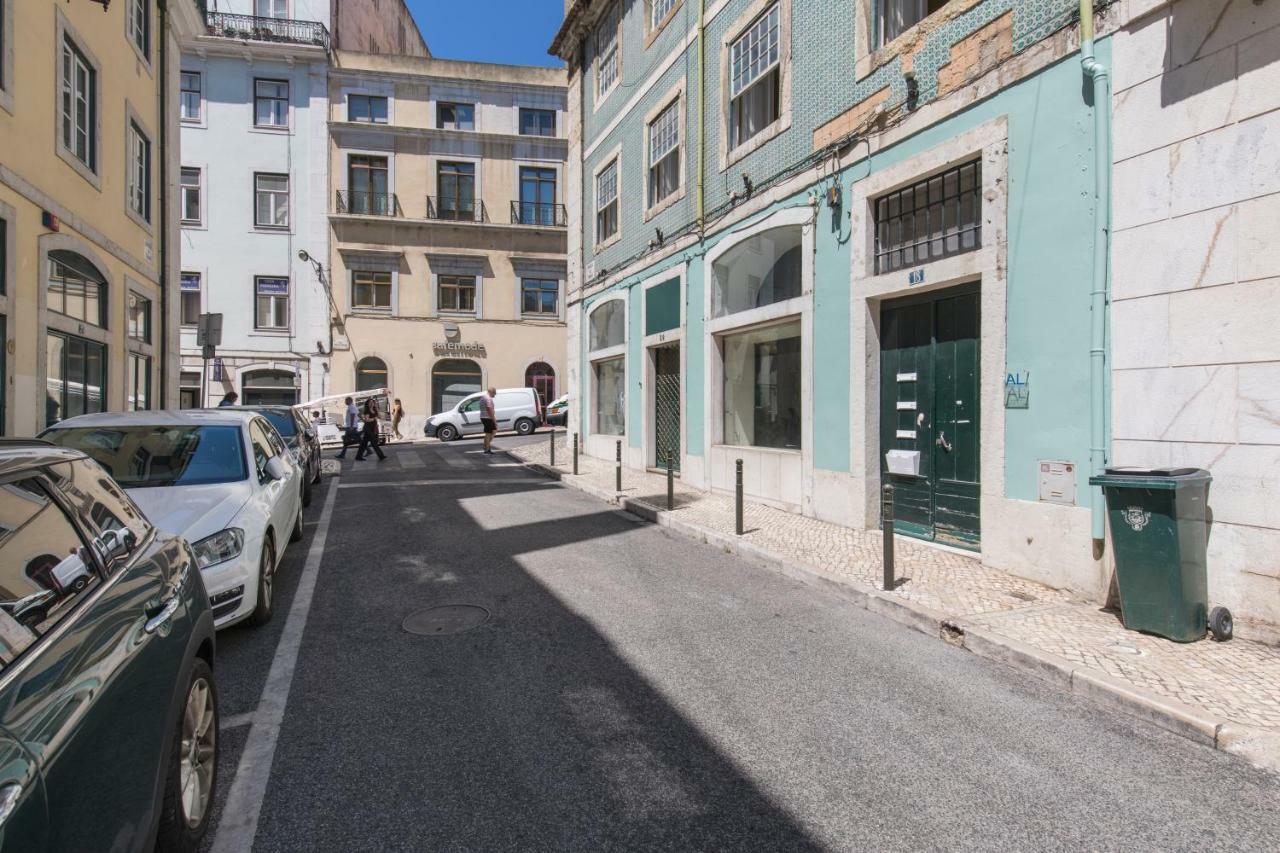 Blue Tiles In City Center Lisbon Bagian luar foto